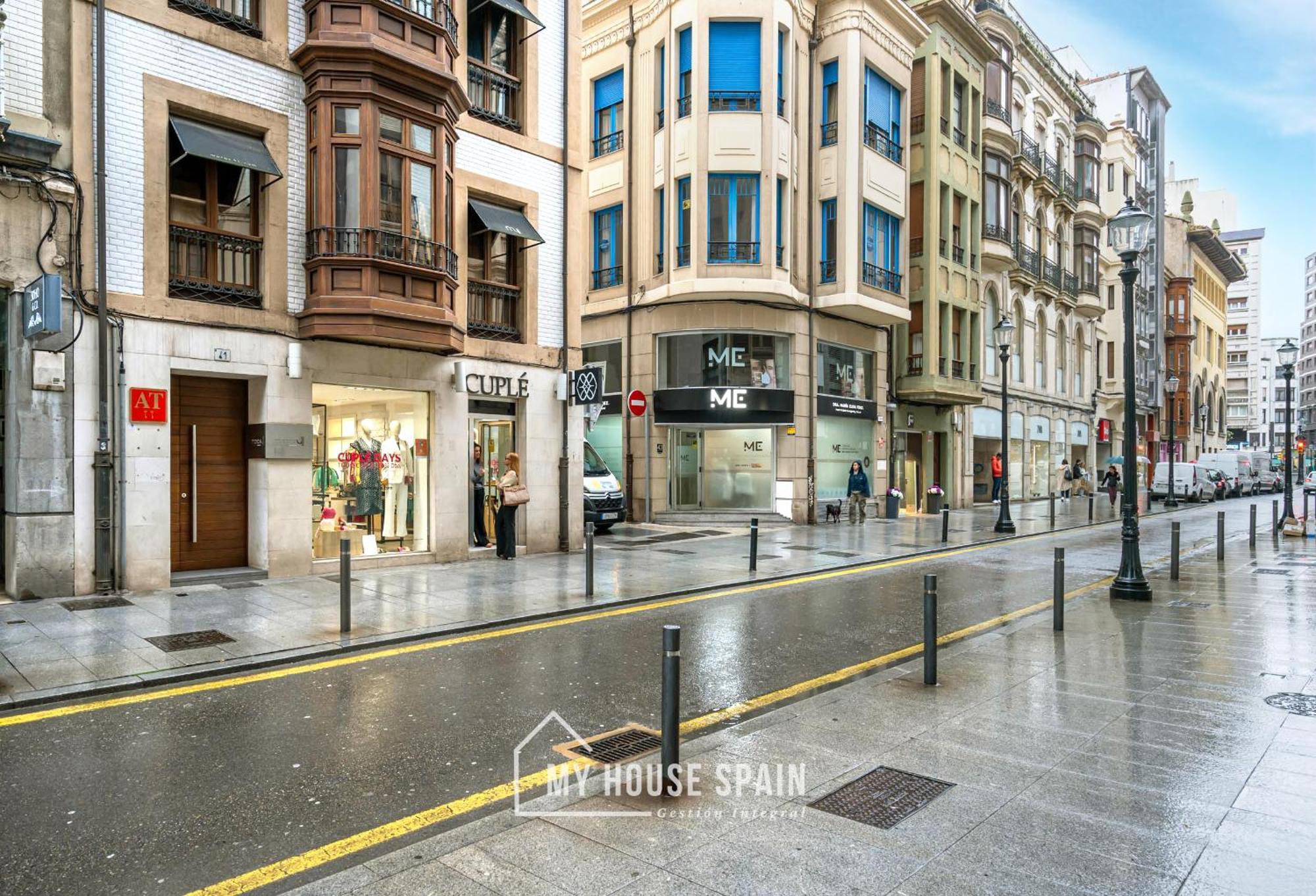 Apartamentos Moros 41 Gijon Bagian luar foto